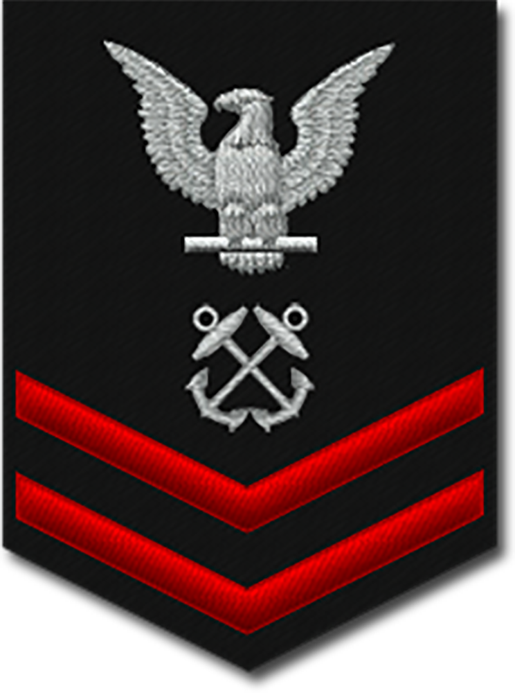 E-5 Petty Officer Second Class insignia