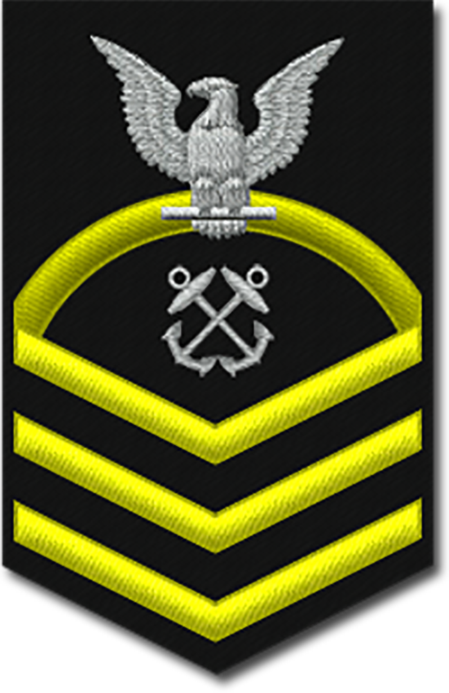 E-7 Chief Petty Officer insignia