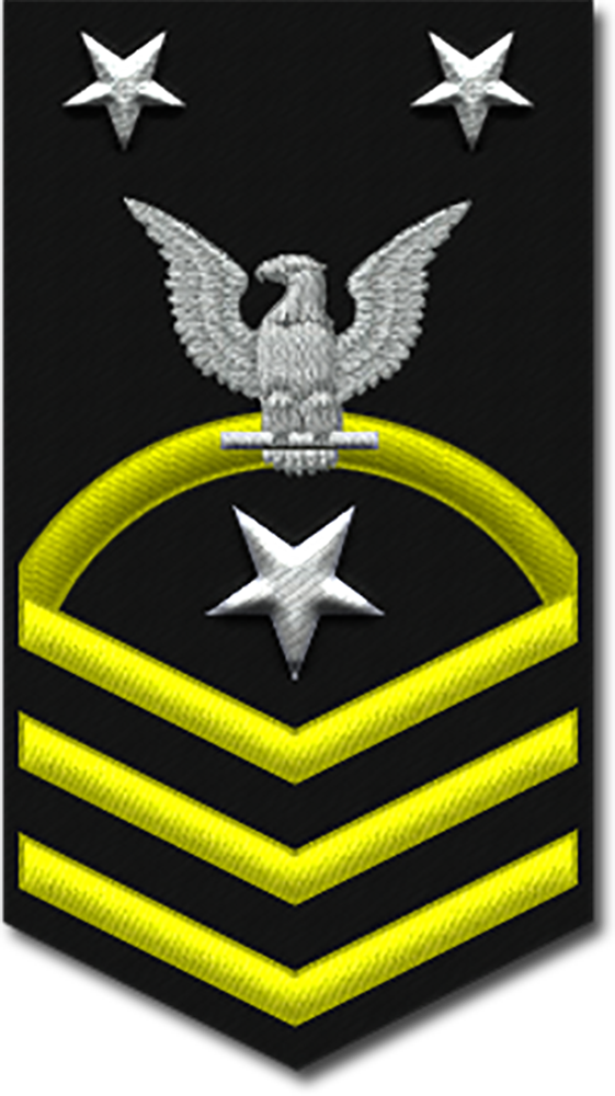 E-9 Fleet/Command Master Chief insignia