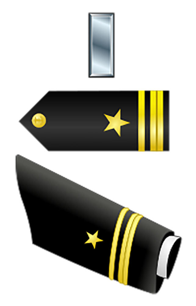 O-2 Lieutenant Junior Grade insignia