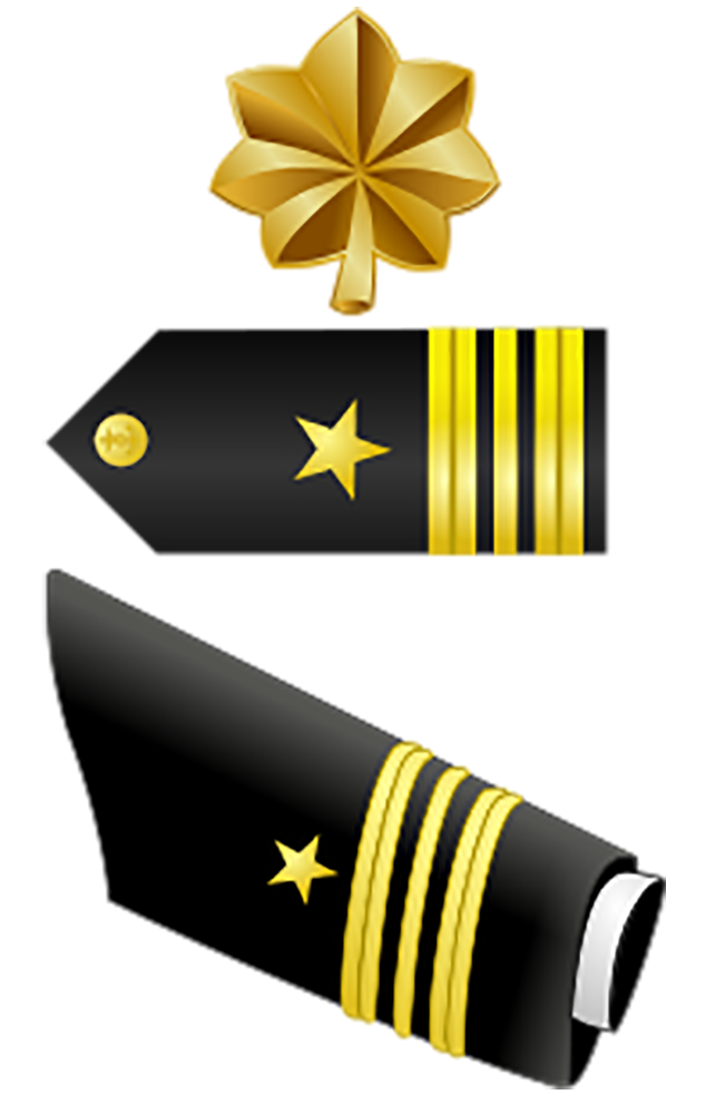 O-4 Lieutenant Commander insignia