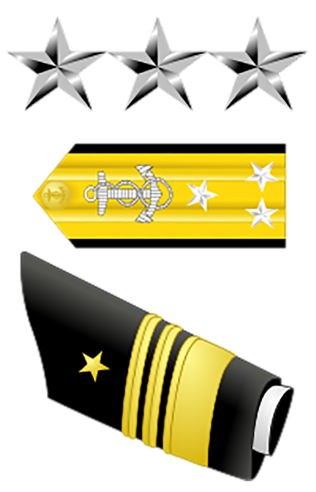 O-9 Vice Admiral insignia