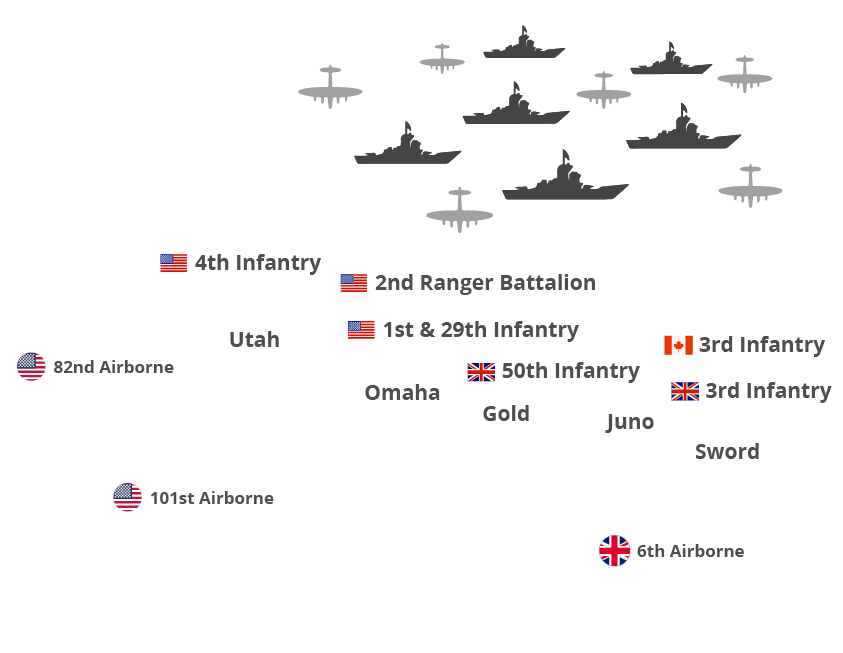 D-day minesweepers