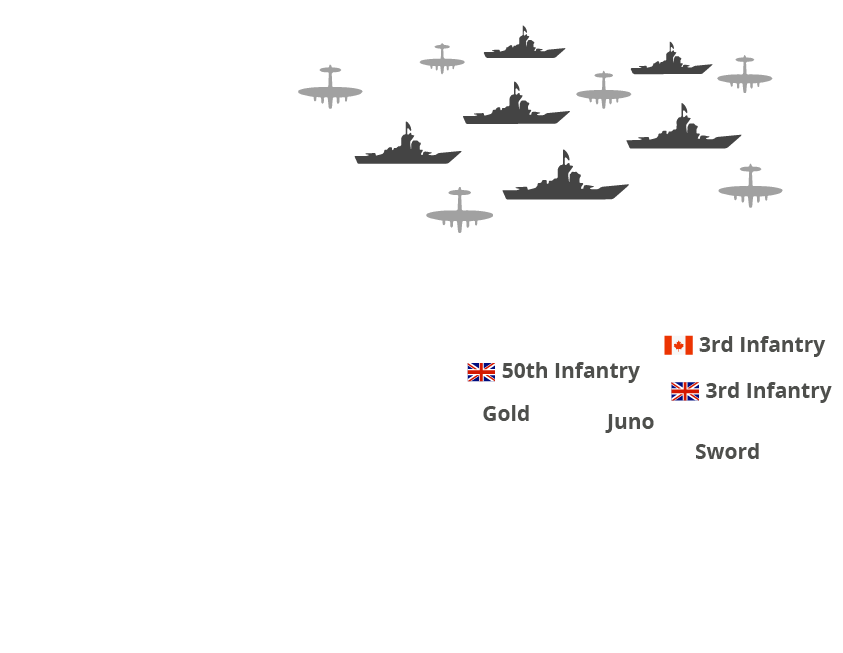 D-Day beach assault