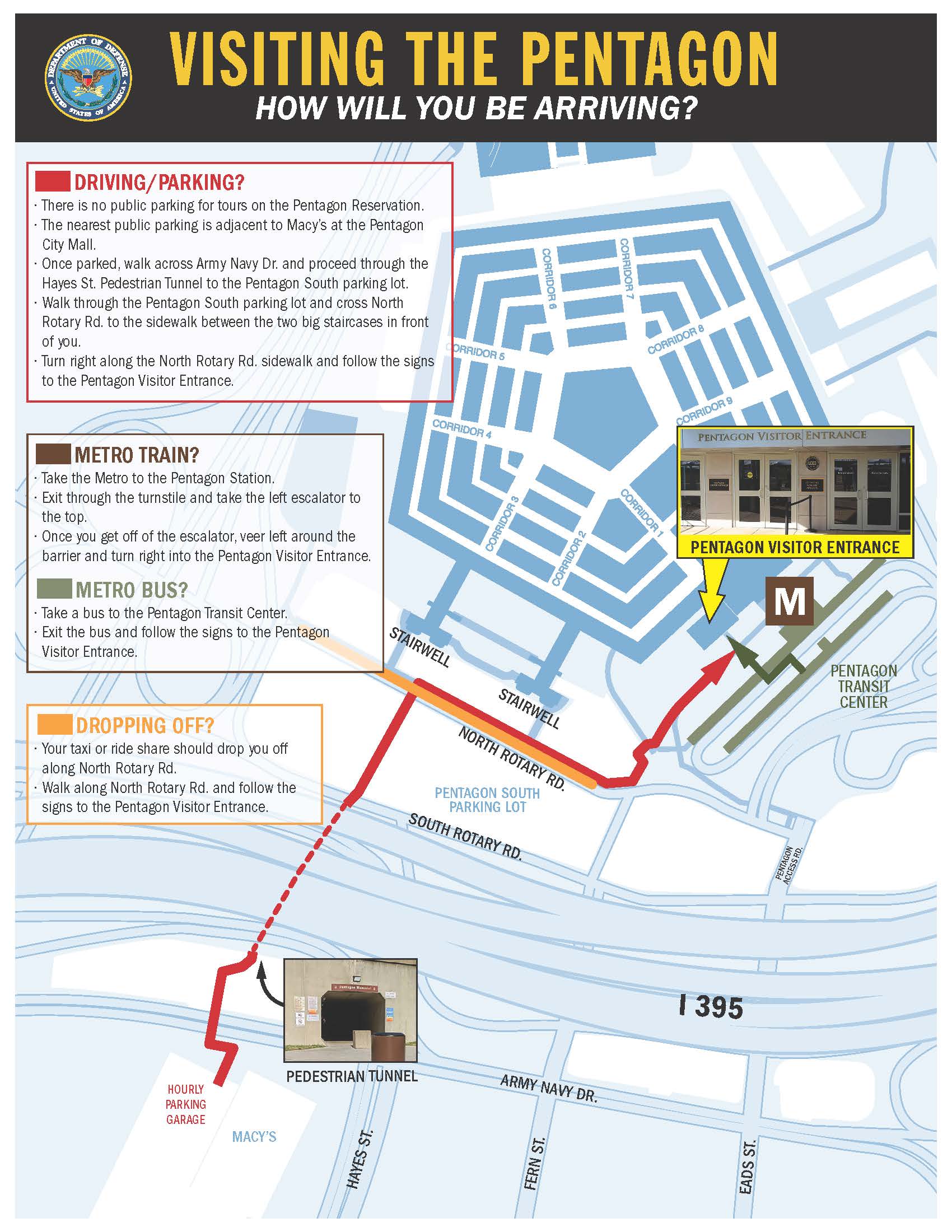 pentagon map