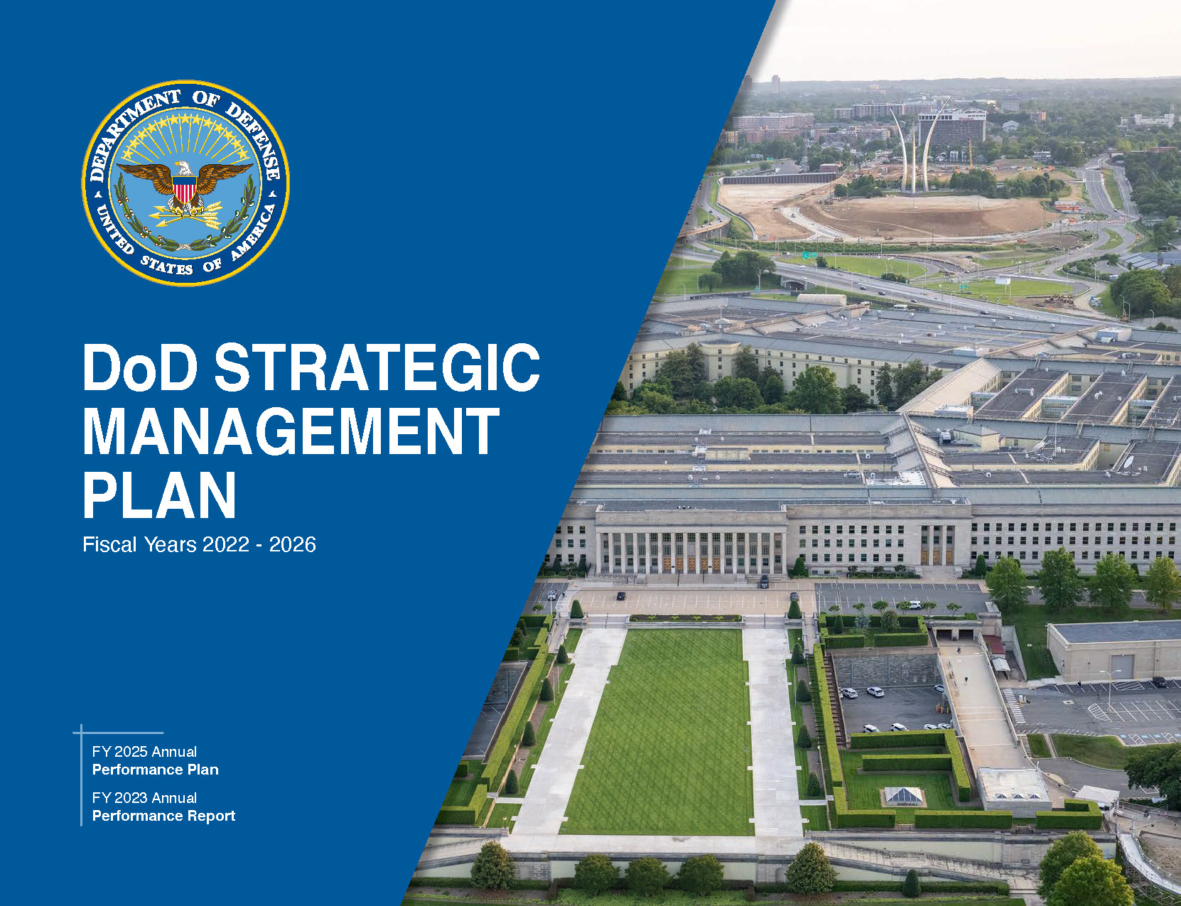 DOD Strategic Management Plan cover photo