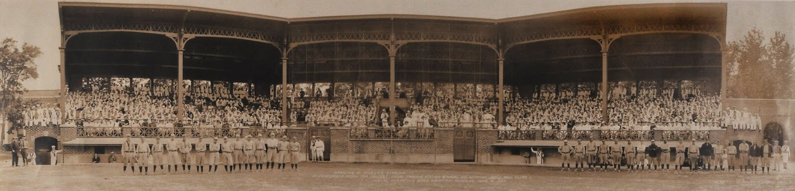 McClure field opening day